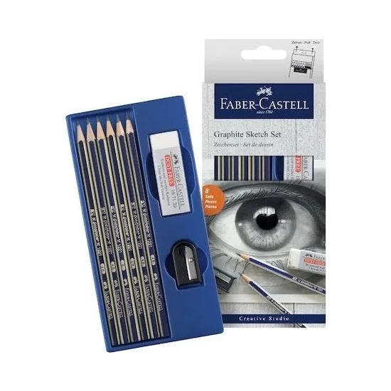 Faber Castell Goldfaber Dereceli Kalem Çizim Seti - 2