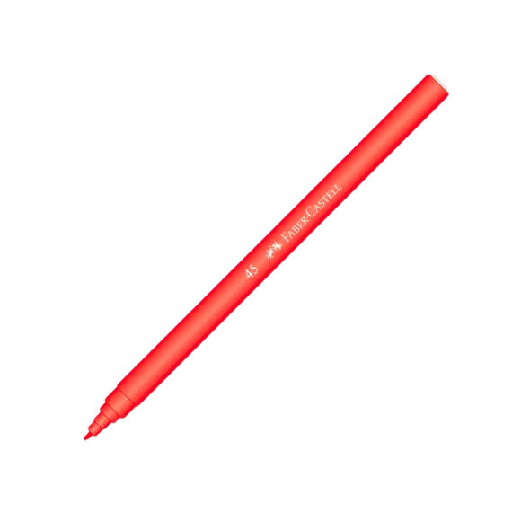 Faber Castell Keçeli Kalem Kırmızı Tekli