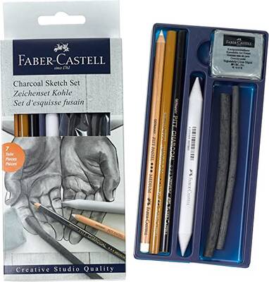 Faber Castell Kömür Sketch Seti - Faber Castell (1)