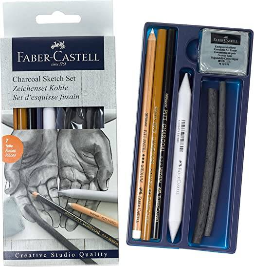 Faber Castell Kömür Sketch Seti - 2