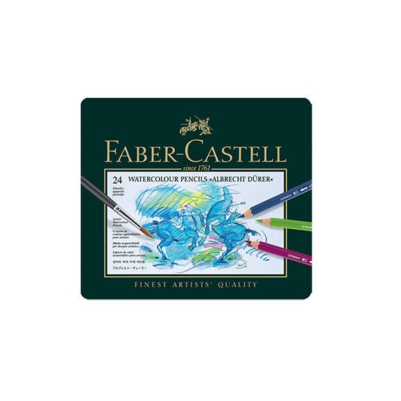 Faber Castell Kuru Boya Albrecht Dürer Aquarell 24 Renk - 3