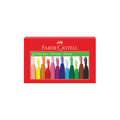 Faber Castell Pastel Boya Red Line 12 Renk - 1