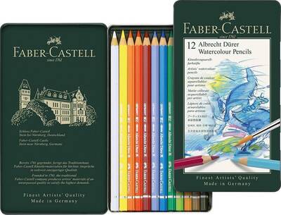 Faber Castell Albrecht Dürer Aquarell Boya Kalemi 12 Renk - Faber Castell