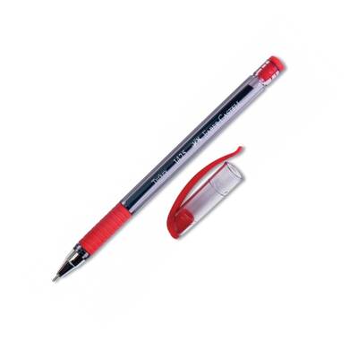 Faber Castell Tükenmez Kalem 1425 07 mm İğne Uç Kırmızı - Faber Castell (1)