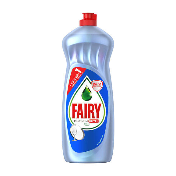 Fairy Elde Yıkama Sıvı Bulaşık Deterjanı Platinum Hijyen Limon 750 ml - 1