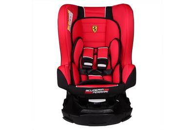 Ferrari - Ferrari Revo 0-25 Kg 360 Derece Dönebilen Oto Koltuğu - Kırmızı 3507460089233