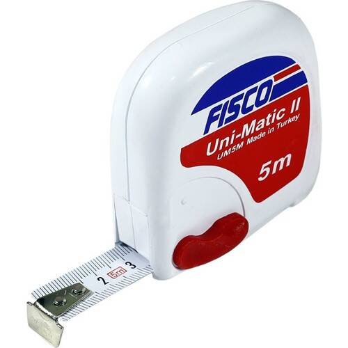 Fisco Çelik Şerit Kısa Metre Unimatic 5 Mt 16 mm