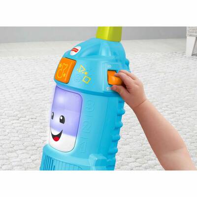 Fisher Price Eğlen ve Öğren Serisinden Türkçe Konuşan Neşeli Süpürge - Fisher Price