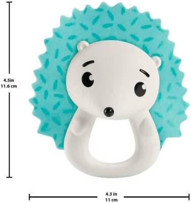 Fisher Price Eğlenceli Dostlar Çıngıraklı Dişlik - Kirpi HJW11-HKD72 - Fisher Price (1)