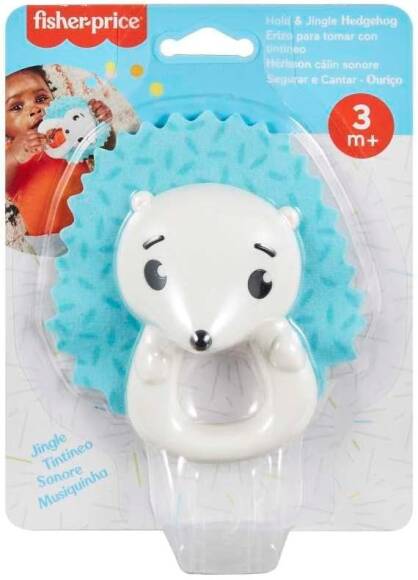 Fisher Price Eğlenceli Dostlar Çıngıraklı Dişlik - Kirpi HJW11-HKD72 - 3