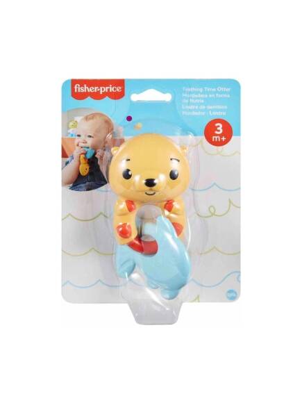 Fisher Price Eğlenceli Dostlar Çıngıraklı Dişlik - Su Samuru HJW11-HKD69 - 3