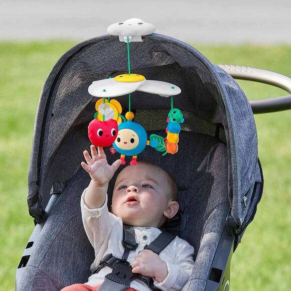 Fisher Price Mutlu Dünya Eğlenceli Bebek Arabası Oyuncağı Dönence - 3