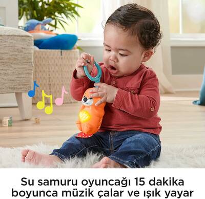 Fisher Price Neşeli Hayvanlar 3'ü 1 Arada Jimnastik Merkezi Oyun Halısı - 3