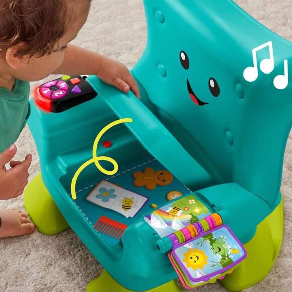 Fisher Price Sesli ve Işıklı Yaşa Göre Gelişim İlk Koltuğum JGK94 - 3