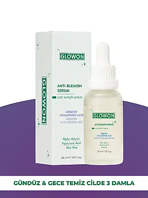GLOWON Alpha Arbutin ve Hyaluronik Asit İçerikli Leke Karşıtı Serum 30ml - 4