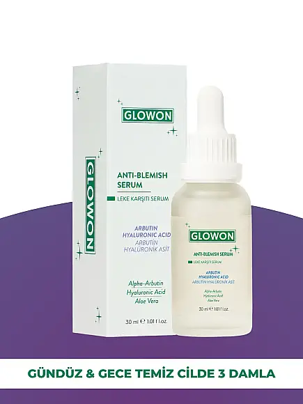GLOWON Alpha Arbutin ve Hyaluronik Asit İçerikli Leke Karşıtı Serum 30ml - 4