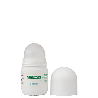 GLOWON Alpha Arbutinli Erkek Roll-On Deodorant 50ml – Leke Karşıtı ve Gün Boyu Etkili - 1