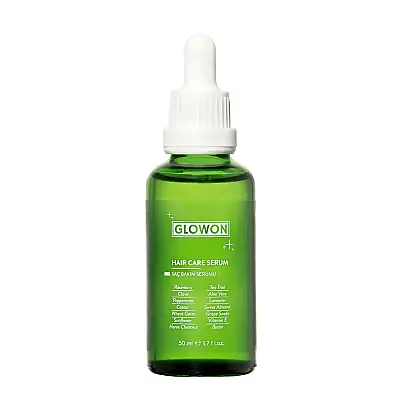 GLOWON Biberiye ve 27 Doğal Yağ İçeren Saç Dökülmesine Karşı Onarıcı Saç Bakım Serumu 50ml - 6