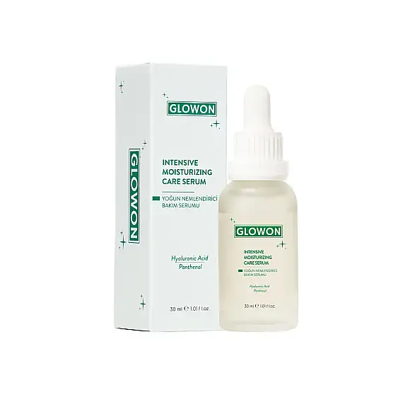 GLOWON Hyaluronik Asit ve Panthenol İçeren Yoğun Nemlendirici Bakım Serumu 30ml - 7