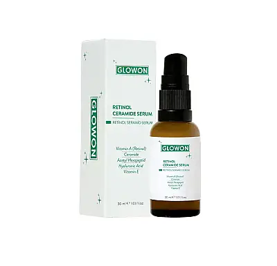 GLOWON Retinol ve Seramid İçeren Kırışıklık Karşıtı ve Hücre Yenileyici Serum 30ml - 1