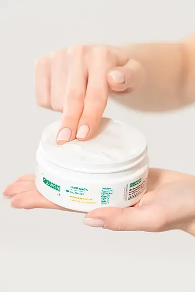 GLOWON Sülfatsız ve Parabensiz Onarıcı Saç Maskesi 250ml - Kuru ve Yıpranmış Saçlar İçin - 3