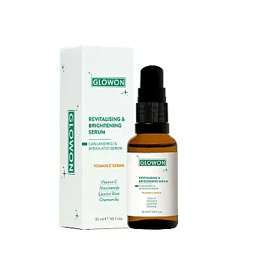 GLOWON Vegan içerikli Aydınlatıcı & Leke Karşıtı | C Vitamini (SAP) Serum 30ml - 5
