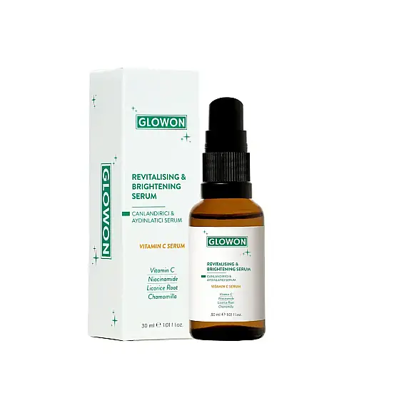 GLOWON Vegan içerikli Aydınlatıcı & Leke Karşıtı | C Vitamini (SAP) Serum 30ml - 5