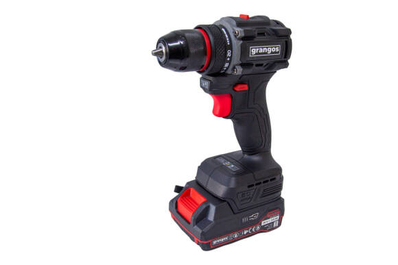 Grangos GCD20-T2 20V 2 Ah Çift Akülü Darbesiz Matkap - 2