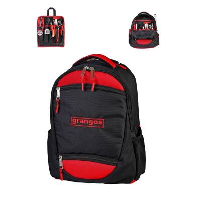 Grangos GRC12 Çok Gözlü Profesyonel Alet Sırt Çantası - Grangos