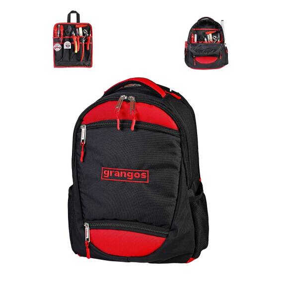 Grangos GRC12 Çok Gözlü Profesyonel Alet Sırt Çantası - 1