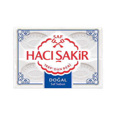 Hacı Sakir - Hacı Şakir Doğal Klasik Beyaz Kalıp Sabun 4x150 gr