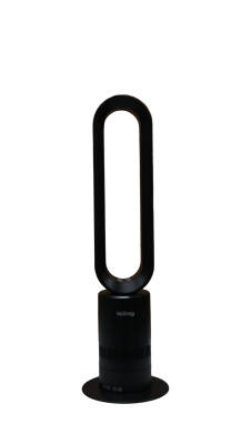 Haibrag TP-18 PRO – Sıcak & Soğuk Kanatsız Zemin Tipi Fan (Siyah) 