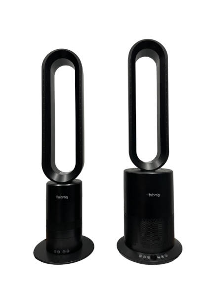 Haibrag TP-18 PRO – Sıcak & Soğuk Kanatsız Zemin Tipi Fan (Siyah) - 8