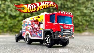 Hot Wheels Kamyonlar - Scania Rally Turck BMF60 - Hot Wheels (1)