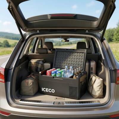 ICECO MCD20B 12/24Volt 20 Litre Kompresörlü Oto Buzdolabı/Dondurucu + Buz Kaseti - ICECO (1)