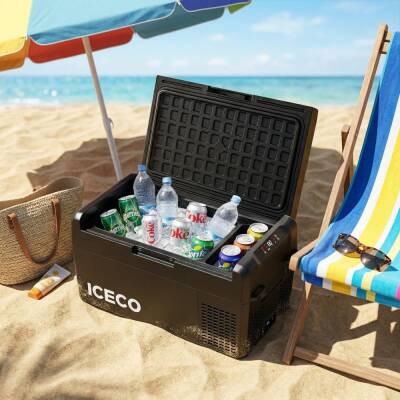 ICECO MCD20B 12/24Volt 20 Litre Kompresörlü Oto Buzdolabı/Dondurucu + Buz Kaseti - 7