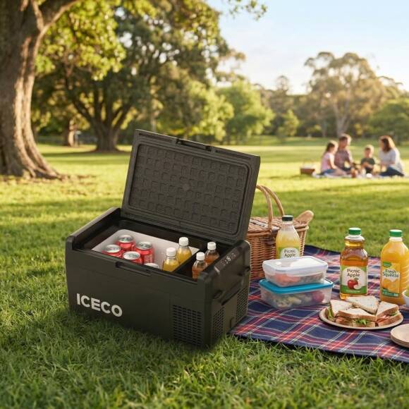 ICECO MCD20B 12/24Volt 20 Litre Kompresörlü Oto Buzdolabı/Dondurucu + Buz Kaseti - 10