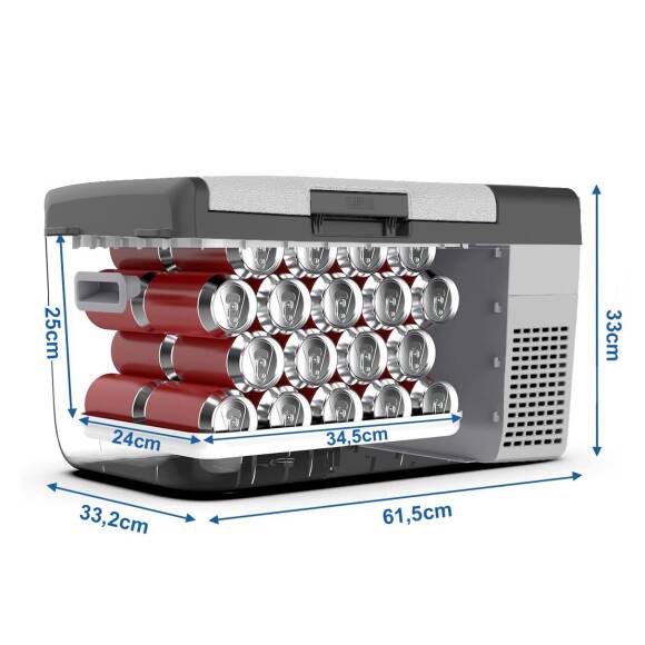 ICECO MCD20S 12/24Volt 20 Litre Kompresörlü Oto Buzdolabı/Dondurucu - 5