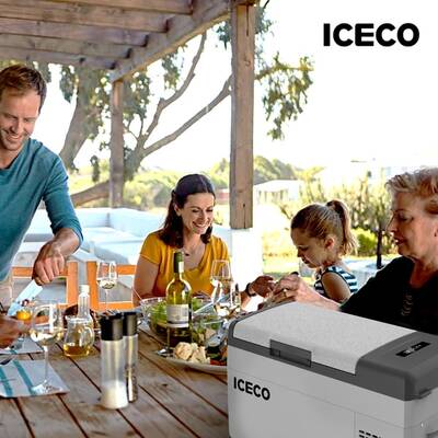 ICECO MCD20S 12/24Volt 20 Litre Kompresörlü Oto Buzdolabı/Dondurucu - Thumbnail