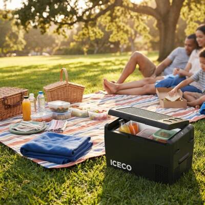 ICECO MCD25B 12/24Volt 25 Litre Kompresörlü Oto Buzdolabı/Dondurucu + Buz Kaseti - ICECO (1)