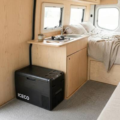 ICECO MCD25B 12/24Volt 25 Litre Kompresörlü Oto Buzdolabı/Dondurucu + Buz Kaseti - 6