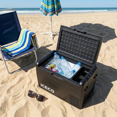 ICECO MCD25B 12/24Volt 25 Litre Kompresörlü Oto Buzdolabı/Dondurucu + Buz Kaseti - 7