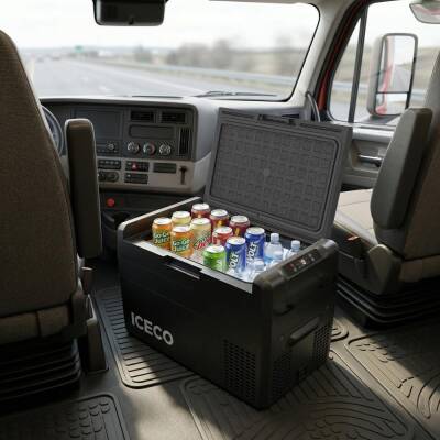 ICECO MCD25B 12/24Volt 25 Litre Kompresörlü Oto Buzdolabı/Dondurucu + Buz Kaseti - 9