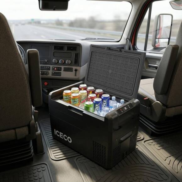 ICECO MCD25B 12/24Volt 25 Litre Kompresörlü Oto Buzdolabı/Dondurucu + Buz Kaseti - 9
