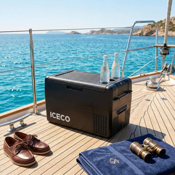 ICECO MCD25B 12/24Volt 25 Litre Kompresörlü Oto Buzdolabı/Dondurucu + Buz Kaseti - 10