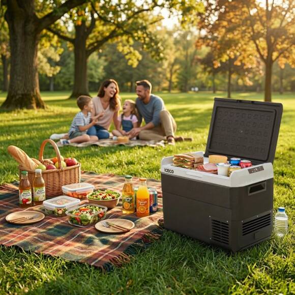 ICECO MCD50D 12/24Volt 50 Litre Kompresörlü Outdoor Oto Buzdolabı - 4