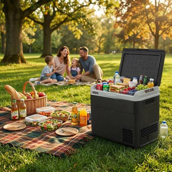 ICECO MCD60D 12/24Volt 60 Litre Kompresörlü Outdoor Oto Buzdolabı - 7