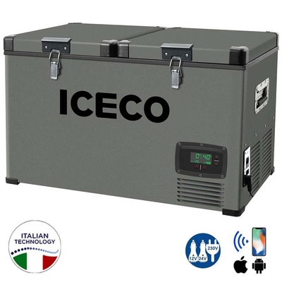 ICECO - ICECO YCD90 12/24Volt 220Volt 90 Litre Çift Bölmeli Outdoor Kompresörlü Oto Buzdolabı/Dondurucu (1)