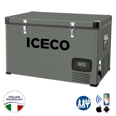 ICECO - ICECO YCD99 12/24Volt 220Volt 99 Litre Tek Bölmeli Outdoor Kompresörlü Oto Buzdolabı/Dondurucu