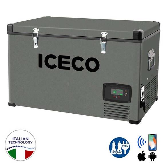 ICECO YCD99 12/24Volt 220Volt 99 Litre Tek Bölmeli Outdoor Kompresörlü Oto Buzdolabı/Dondurucu - 2